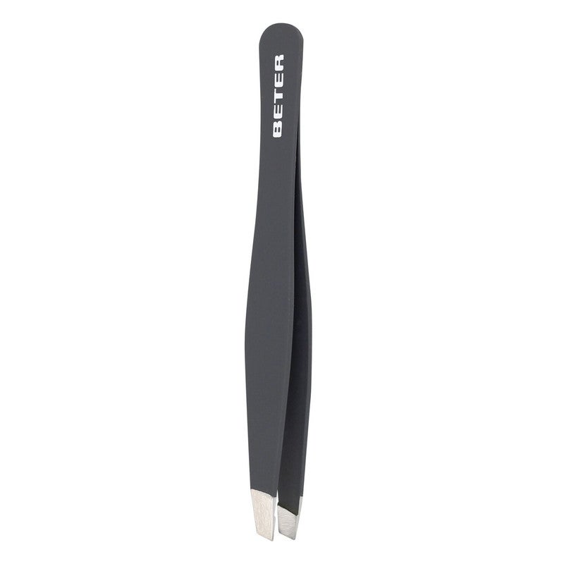 BETER Soft touch slanted-tip tweezers (7,2 cm) - Image 4